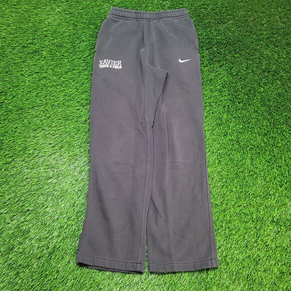 Nike Xavier University Track & Field Pants Mens M Relaxed Fit Y2K - Picture 1 of 9